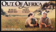 Out of Africa – and this time it is not a slushy movie